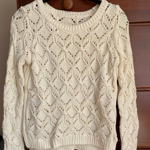 Loft Cream Sweater - Picture 1 of 2